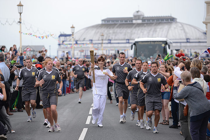 Olympic torch day 60: Olympic torch day 60