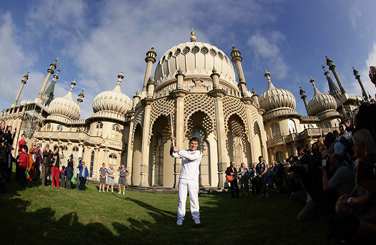 Olympic torch day 60: Olympic torch day 60