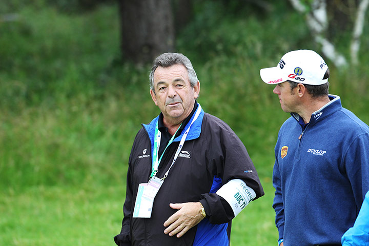 Lee Westwood: Lee Westwood and Tony Jacklin
