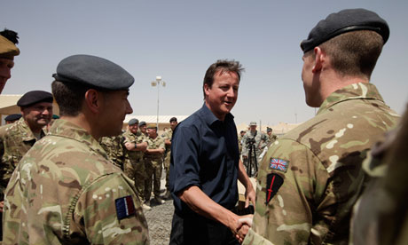 David Cameron Afghanistan