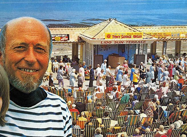 Margate torch relay: my dad and the stage behind