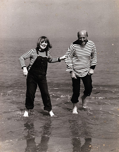 Margate torch relay: Tony Savage, Dominic Savage's Dad