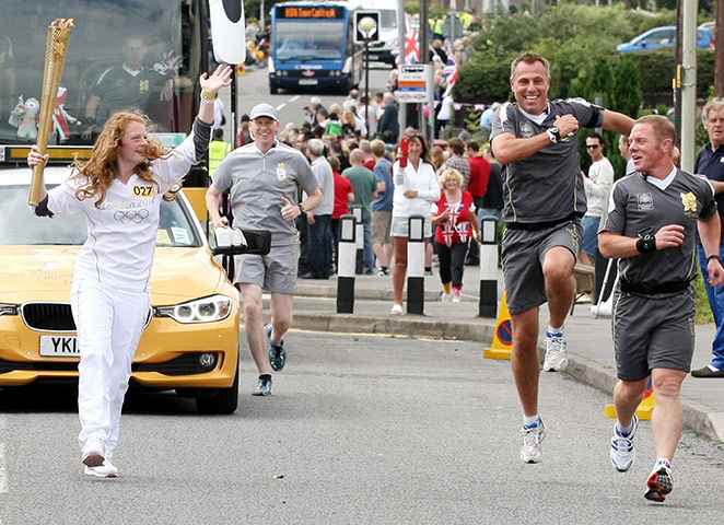 Olympic Torch Relay: Day 61 - Olympic Torch Relay