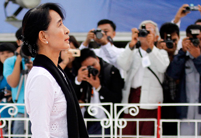 Picture desk live: Aung San Suu Kyi Marks her father's assassination in Rangoon