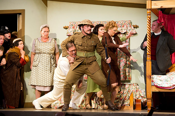 Week on stage: A scene from Verdi's Falstaff at Opera Holland Park