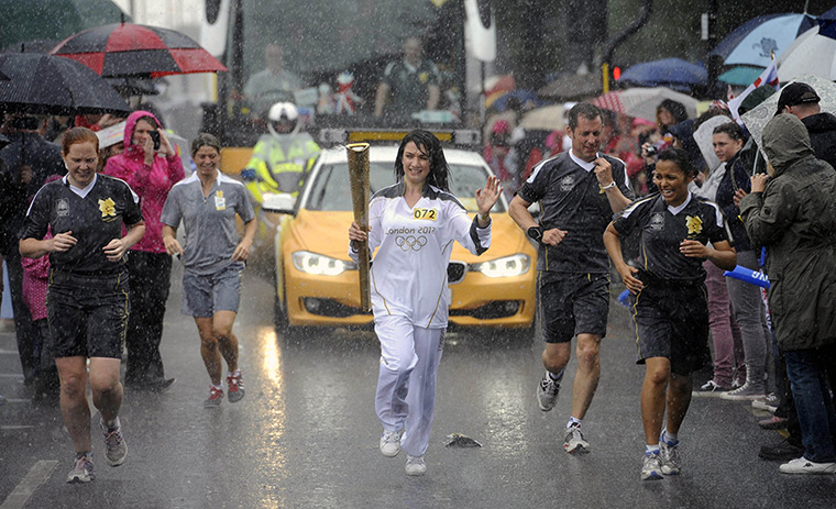 Torch relay: 6 July, Southend: Dancer and carer Gemma Flaxman