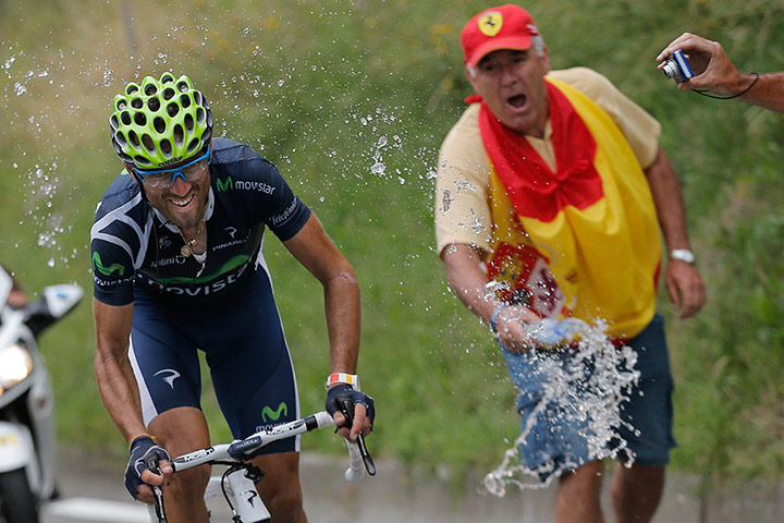 tour stage 17: Alejandro Valverde