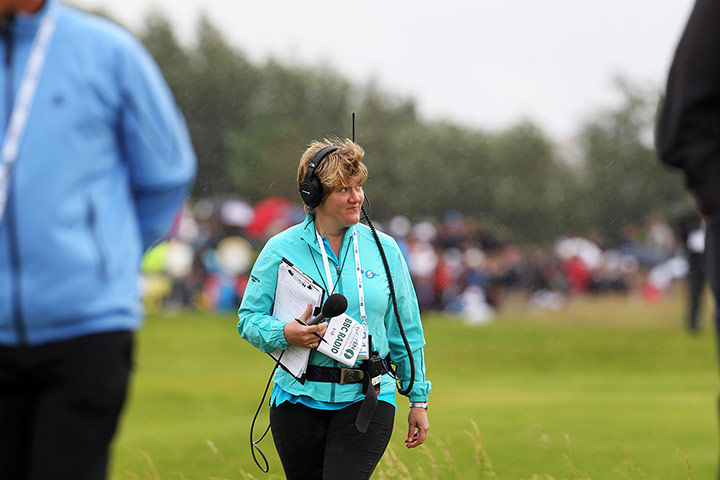 Open Golf day 1: The BBC's Clare Balding