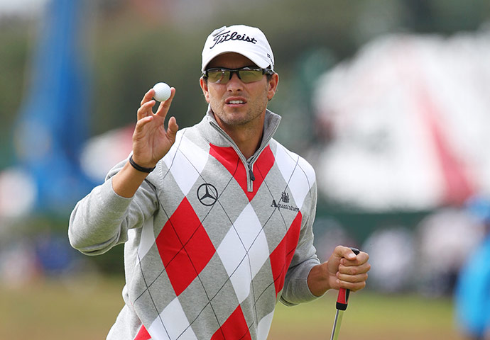 Open Golf day 1: Adam Scott