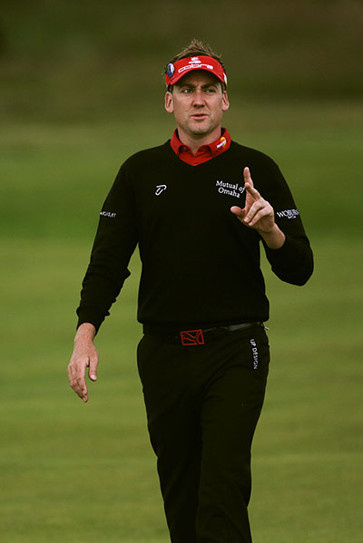 Open Golf day 1: Ian Poulter walks up the 3rd fairway