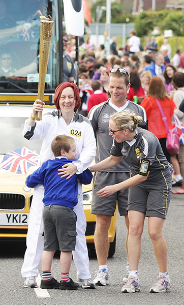 Olympic torch day 62: Olympic torch day 62