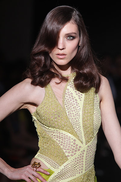 Versace guests: Versace: Runway - Paris Fashion Week Haute Couture F/W 2013