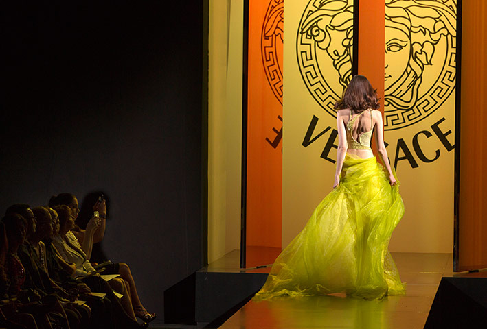 Versace guests: Versace