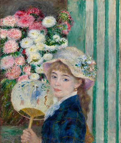 Taste for Impressionism: Girl with a Fan by Pierre-Auguste Renoir