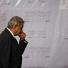 Mexico elections: Andrés Manuel López Obrador, walks away after a press conference