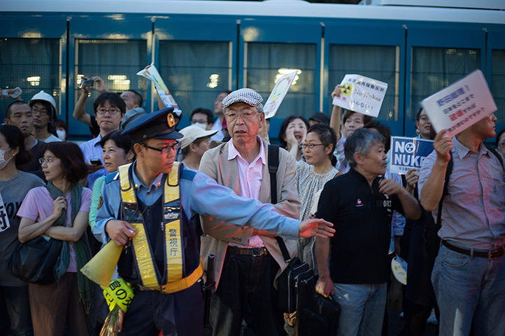 Japan nuclear protests: Anti-Nuclear Protesters Demonstrate In Tokyo