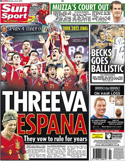 Euro 2012: The Sun