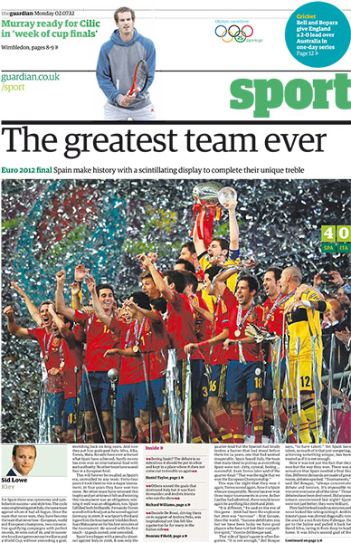 Euro 2012: The Guardian