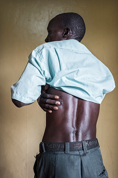 Kenya gun violence: Kiptala Toom a victim of gun violence.