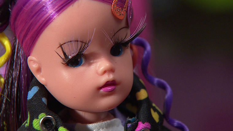 Sindy at 50: Sindy's long-eyelash look for the 50th anniversary 