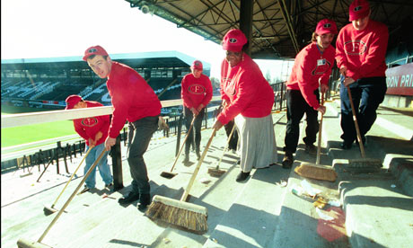 disabled workers at Fulham football club