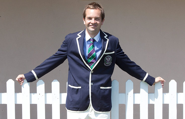 working life: Umpire Matt Porz