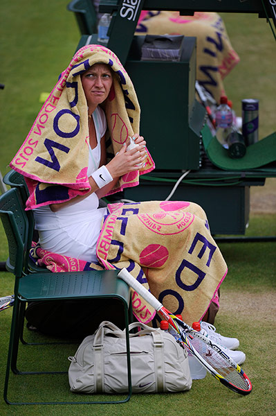 Wimbo Day 7: Kvitova at Wimbledon 2012