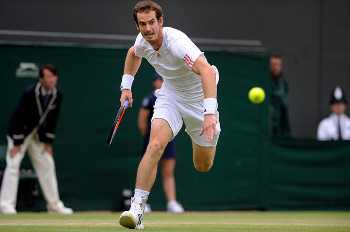 Wimbo Day 7: Andy Murray at Wimbledon 2012