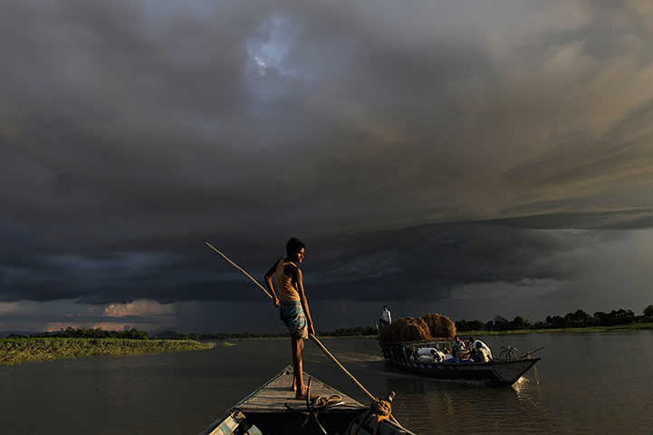 Picture Desk Live: Monsoon clouds in India