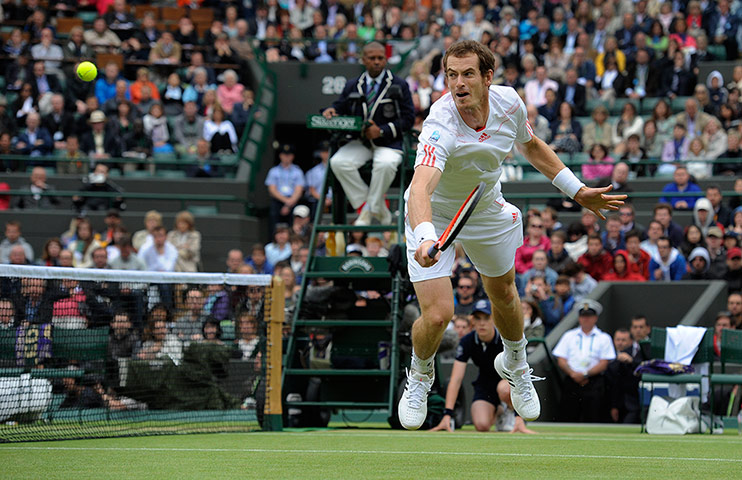 Wimbo Day 7 part 2: Andy Murray at Wimbledon 2012