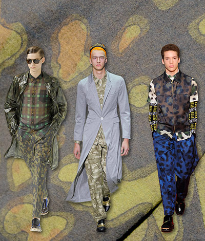 Paris spring/summer 13: camouflage print