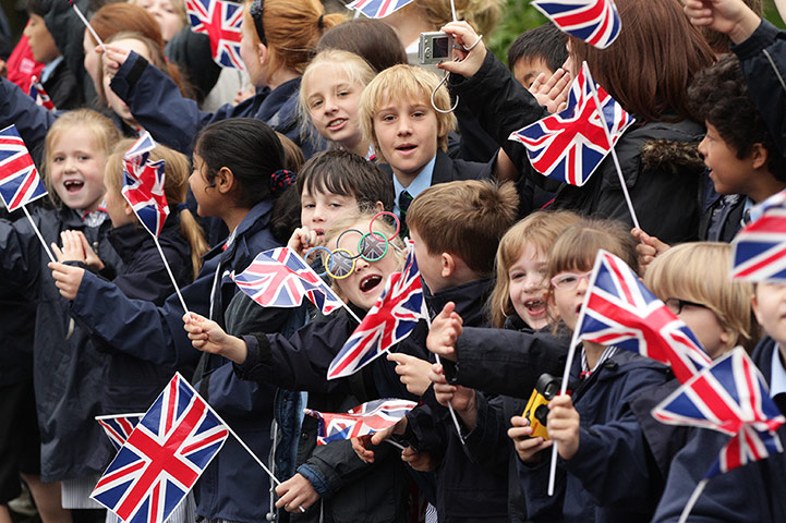 Torch day 45: Schoolchildren