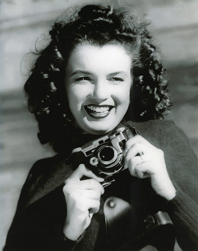 Marilyn: Norma Jeane with a camera