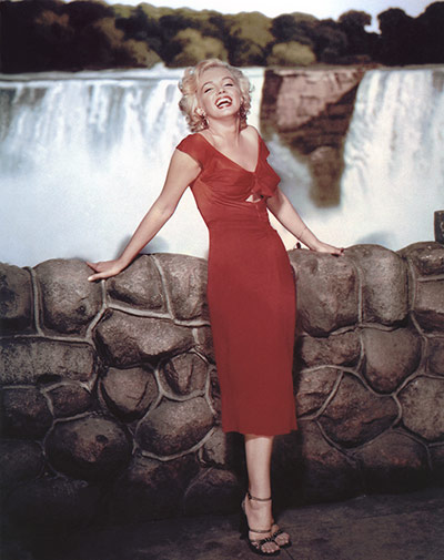 Marilyn: Marilyn Monroe on the set of Niagara