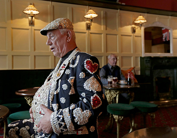 24 hours in pictures: John Scott, the Pearly King of Mile End