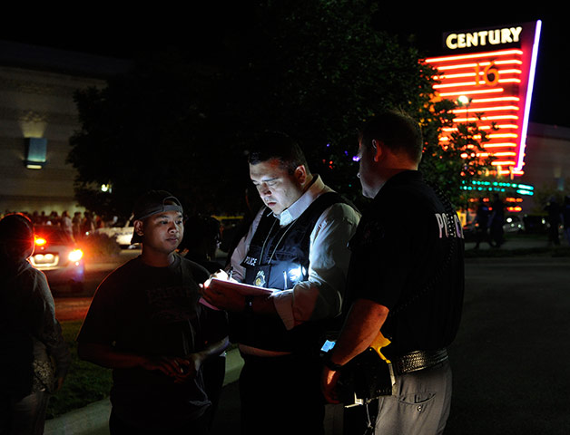 Denver shooting: Police take a witness statements