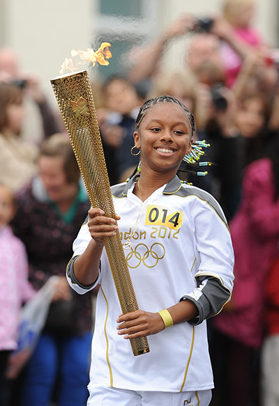 Olympic torch day 63: Olympic torch day 63