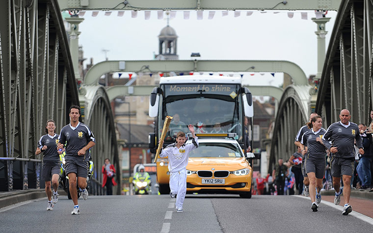 Olympic torch day 63: Olympic torch day 63