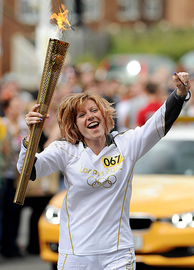 Olympic torch day 63: Olympic torch day 63