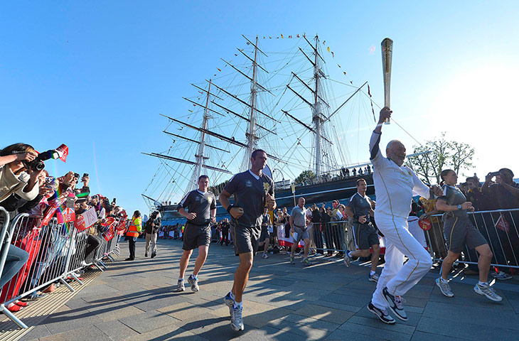 Torch day 64: Sir Robin Knox-Johnson