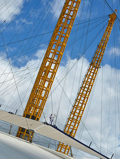 Torch day 64: North Greenwich Arena