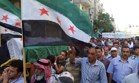 Funeral in Damascus, Syria