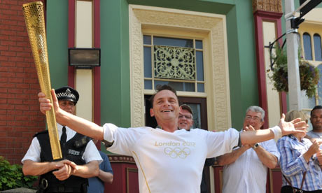 Olympic Torch relay on