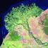 Landsat Anniversary: Selenge River delta near