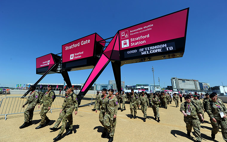 Picture Desk Live: Olympic security