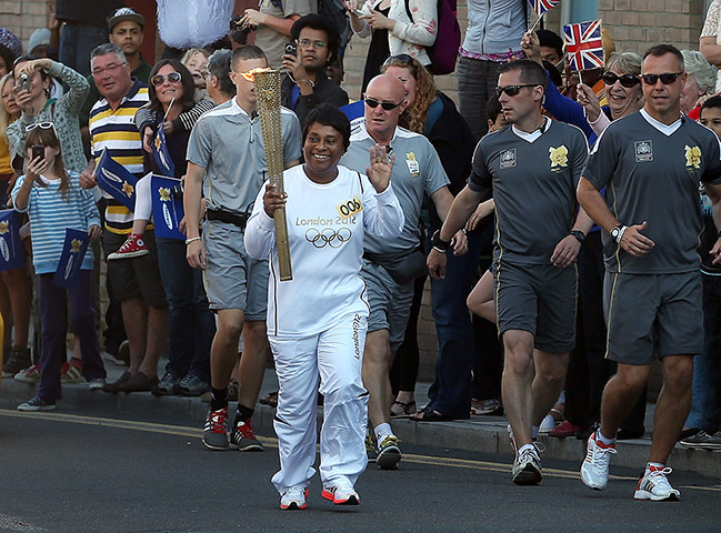 Olympic torch day 66: Olympic torch day 66