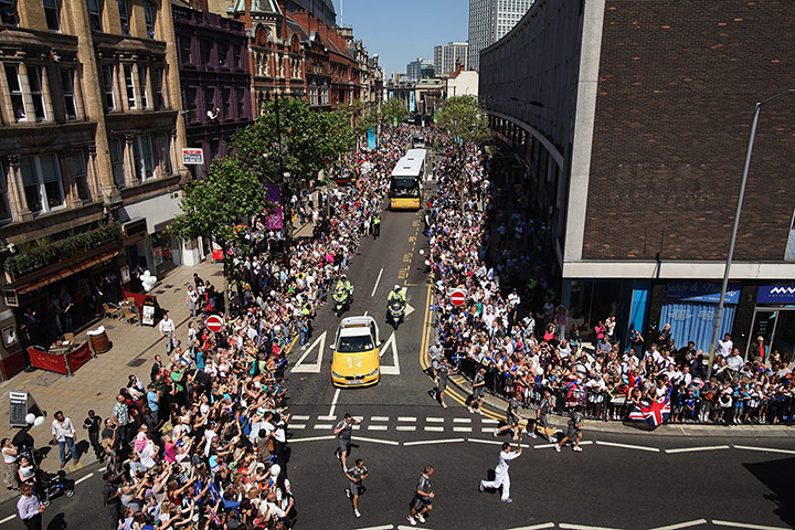 Olympic torch day 66: Olympic torch day 66