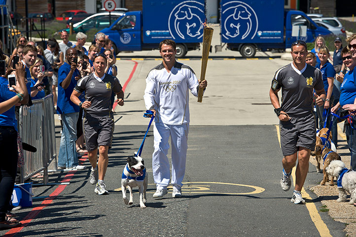 Olympic torch day 66: Olympic torch day 66