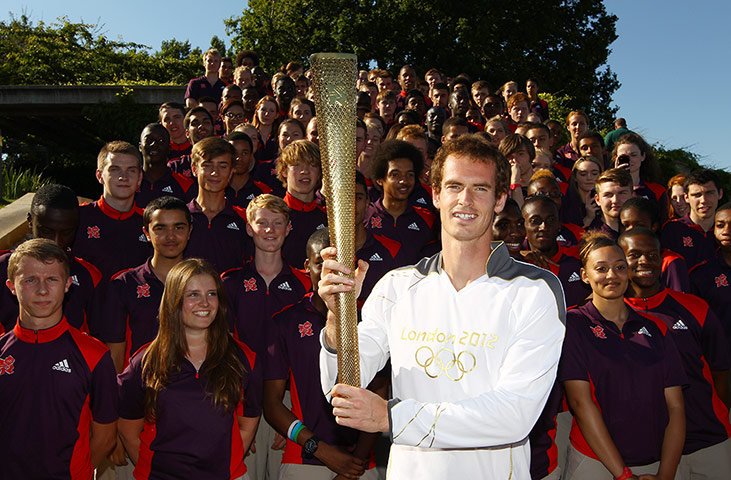 Olympic torch day 66: The Olympic Torch Continues Its Journey Around London