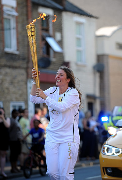 Olympic torch day 66: Olympic torch day 66